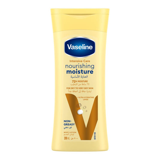 لوشن فازلين للعناية المركزة بالجسم، ترطيب مغذي، 200 مل