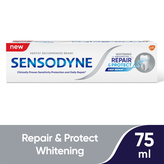 معجون أسنان سنسوداين للإصلاح والتبييض 75 مل