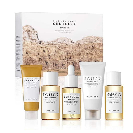 Skin1004 Madagascar Centella Travel Kit 5pcs Full Rouine