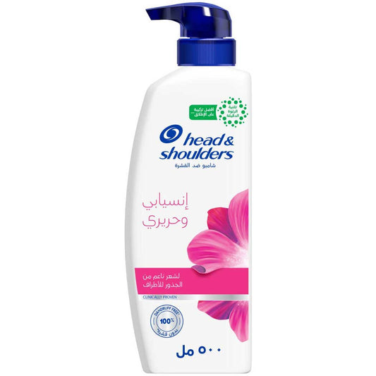 شامبو هيد آند شولدرز الناعم والحريري المضاد للقشرة - 500 مل