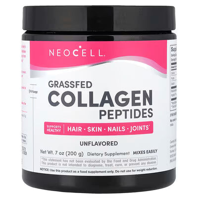 NeoCell Grassfed Collagen Peptides Unflavored 200 g