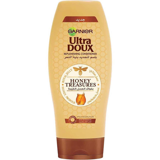 بلسم ألترا دوكس هوني تريجرز المغذي للشعر الهش والتالف 400 مل