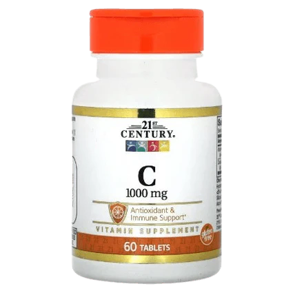 فيتامين سي من القرن الحادي والعشرين، 1000 ملغ، 60 قرصًا